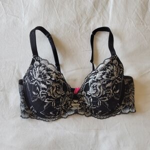 La Senza Black Lace Bra 34B